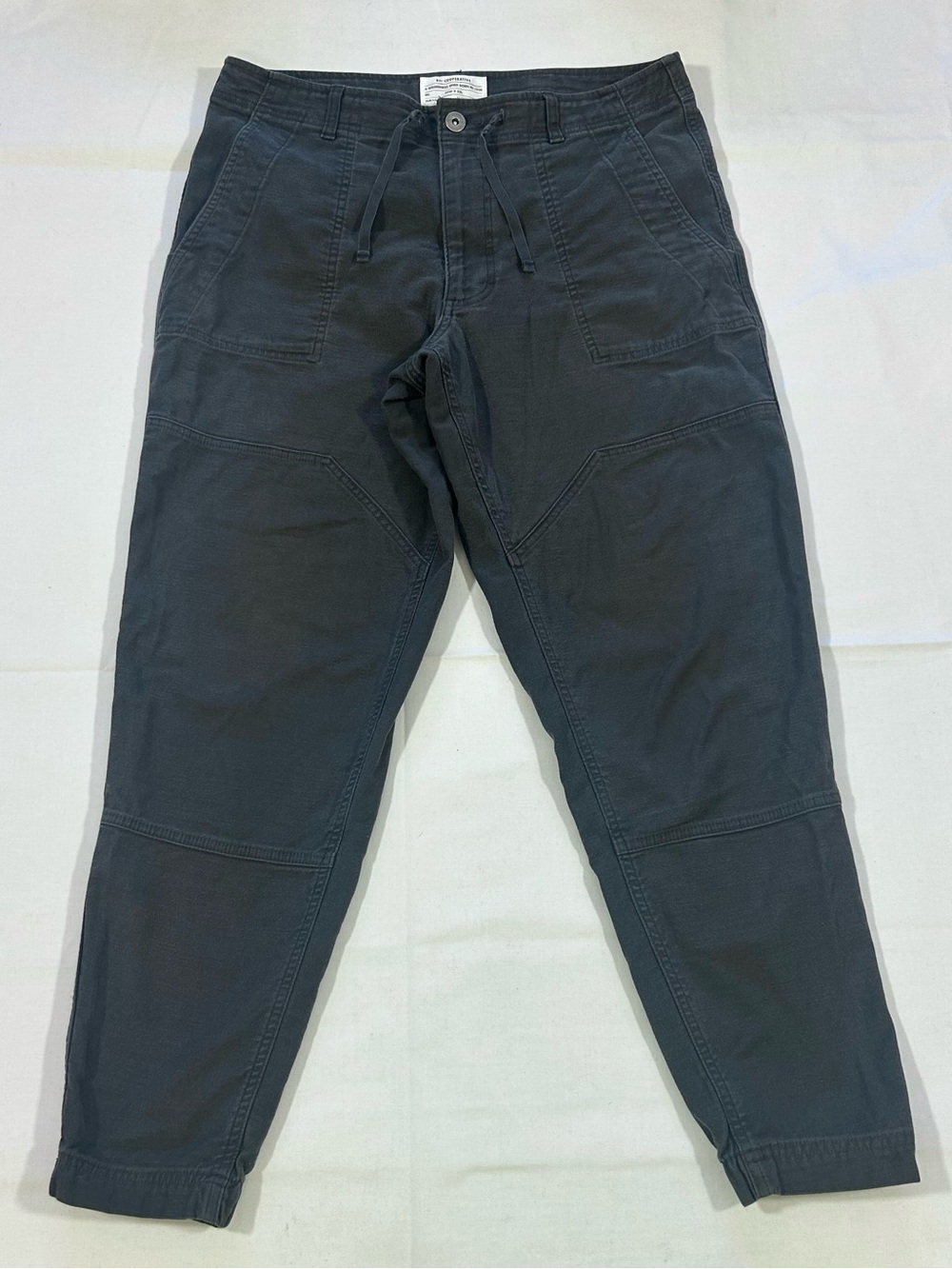 Rei Co-op Men’s size 36x32 Chino Jogger Pants Outdoor Drawstring Canvas Hiking